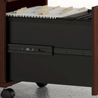 Mobiler Aktenschrank mit 2 Schubladen und Schloss