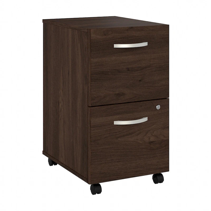 Mobiler Aktenschrank mit 2 Schubladen und Schloss