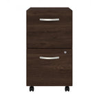 Mobiler Aktenschrank mit 2 Schubladen und Schloss