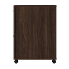 Mobiler Aktenschrank mit 2 Schubladen und Schloss