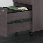 Mobiler Aktenschrank mit 2 Schubladen und Schloss