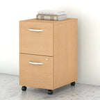 Mobiler Aktenschrank mit 2 Schubladen und Schloss