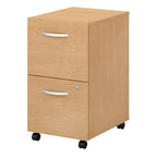 Mobiler Aktenschrank mit 2 Schubladen und Schloss