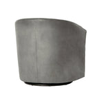 Modern Microfiber Swivel Accent Chair