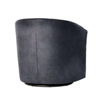 Modern Microfiber Swivel Accent Chair