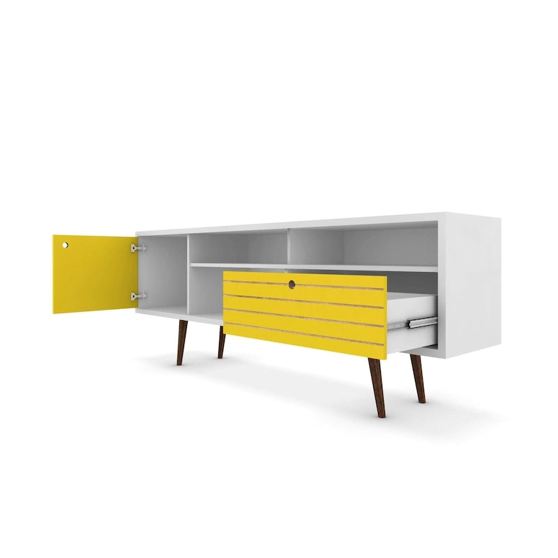 Mobile porta TV moderno in stile mid-century da 70.86 pollici