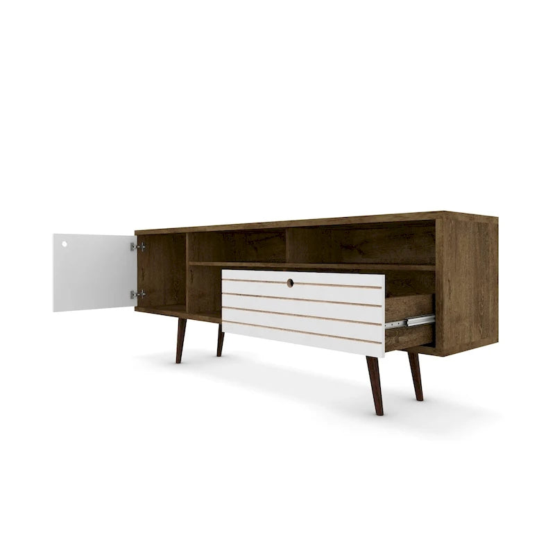Mobile porta TV moderno in stile mid-century da 70.86 pollici