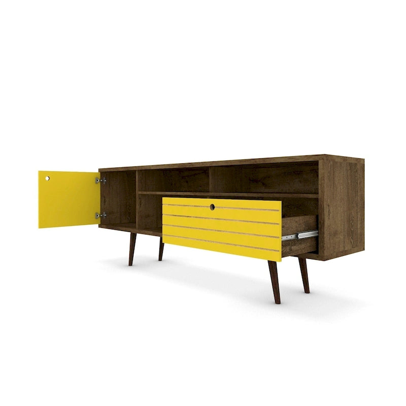 Mobile porta TV moderno in stile mid-century da 70.86 pollici