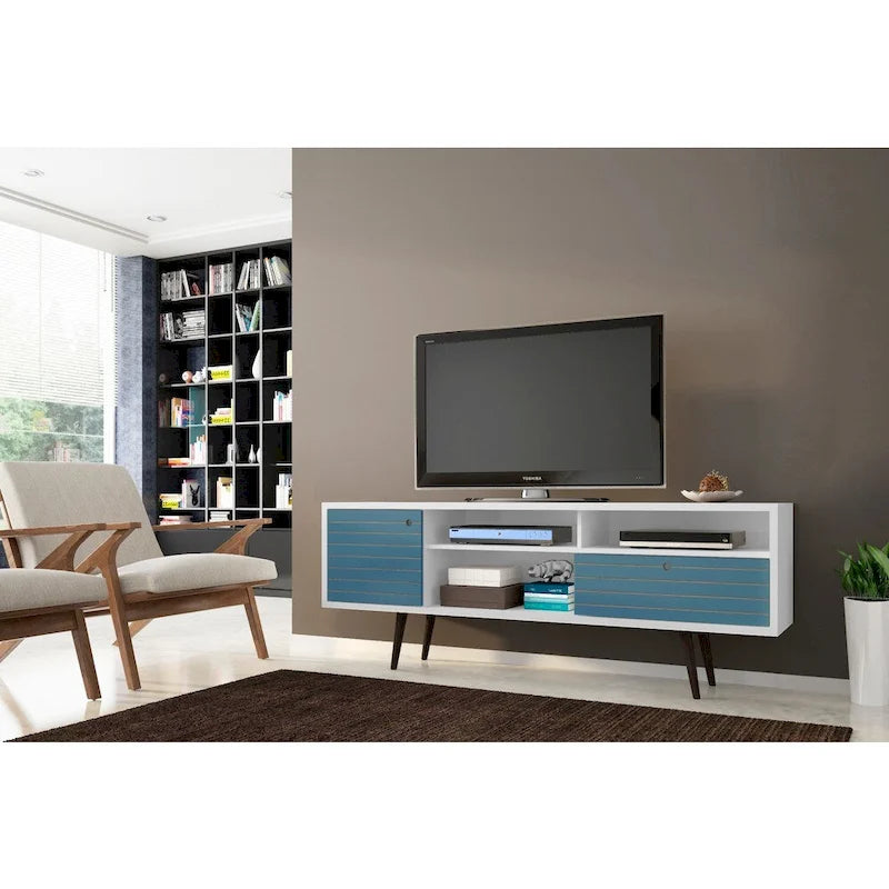 70.86-Zoll-Mediaschrank im Mid-Century-Modern-Stil