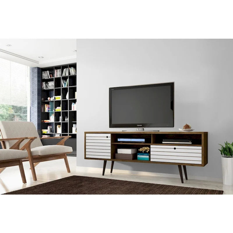 70.86-Zoll-Mediaschrank im Mid-Century-Modern-Stil