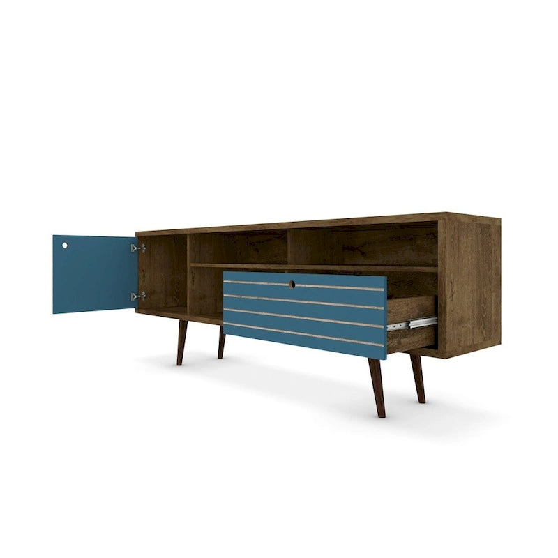 70.86-Zoll-Mediaschrank im Mid-Century-Modern-Stil