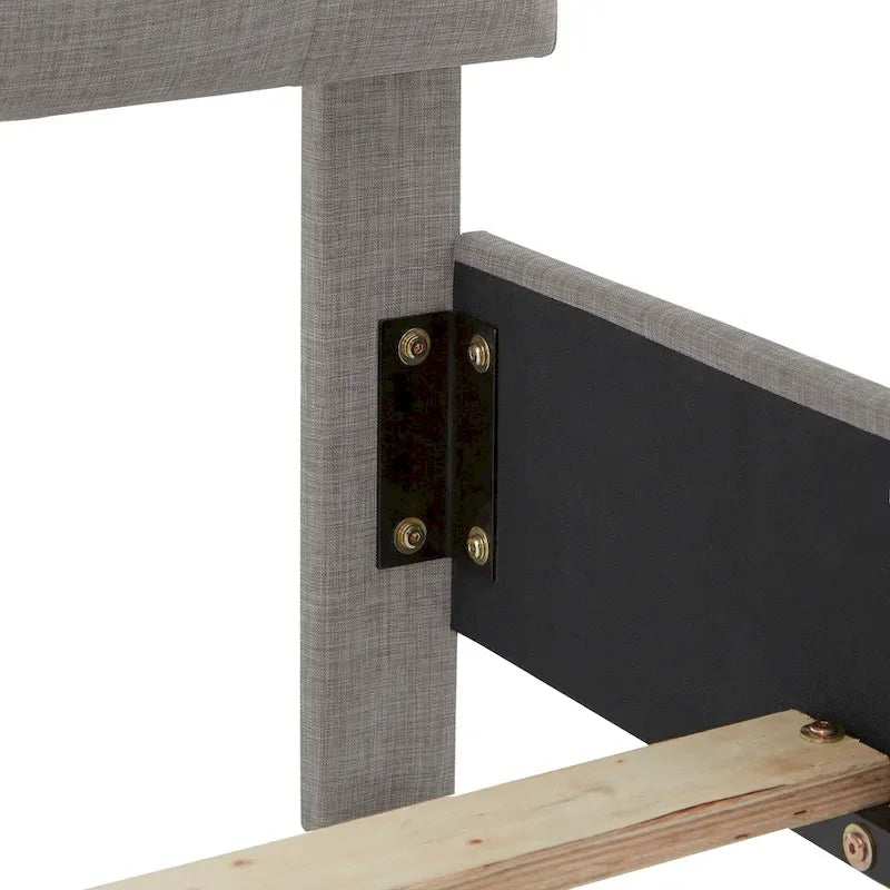Verstellbares gepolstertes Paneelbett mit Rautensteppung