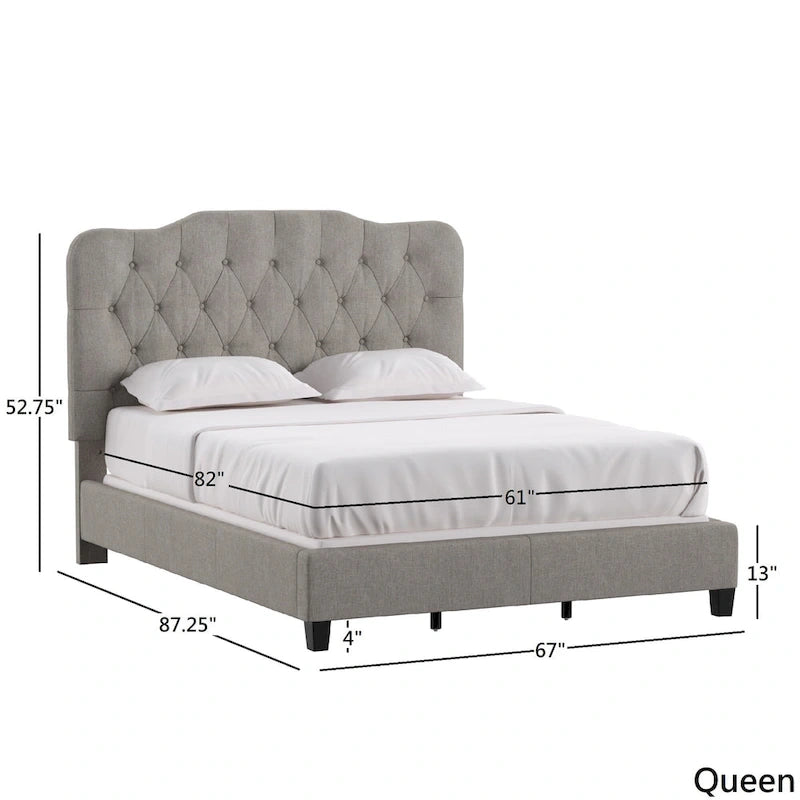 Verstellbares gepolstertes Paneelbett mit Rautensteppung