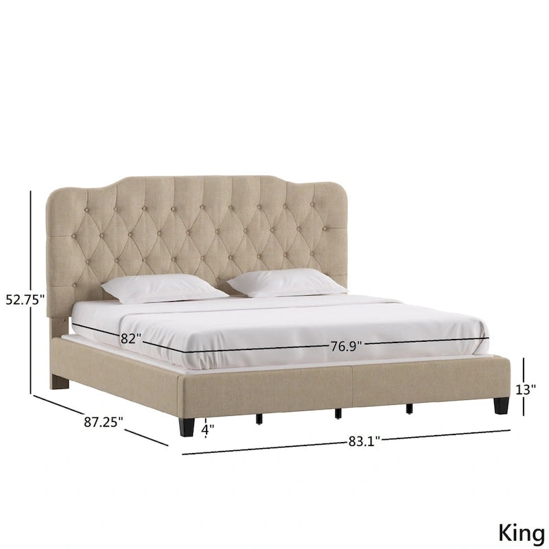 Verstellbares gepolstertes Paneelbett mit Rautensteppung
