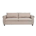 2-in-1-Schlafsofa mit 80.7" Breite und ausziehbarer Matratze für Wohnzimmer oder Schlafzimmer