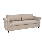 2-in-1-Schlafsofa mit 80.7" Breite und ausziehbarer Matratze für Wohnzimmer oder Schlafzimmer