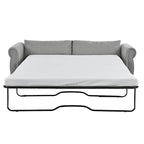 2-in-1-Schlafsofa mit 80.7" Breite und ausziehbarer Matratze für Wohnzimmer oder Schlafzimmer