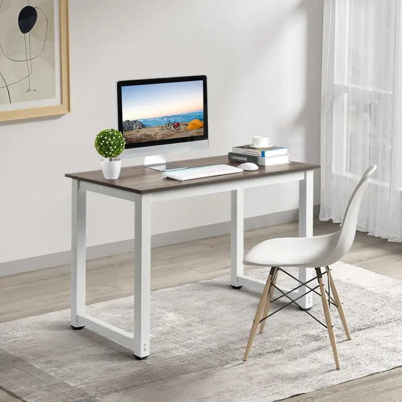 Schreibtisch aus Holz, 43.3 x 23.6 x 29.6 in
