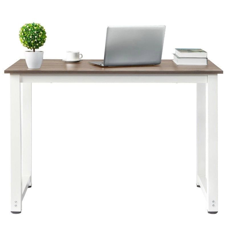 Schreibtisch aus Holz, 43.3 x 23.6 x 29.6 in