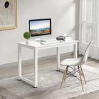 Schreibtisch aus Holz, 43.3 x 23.6 x 29.6 in