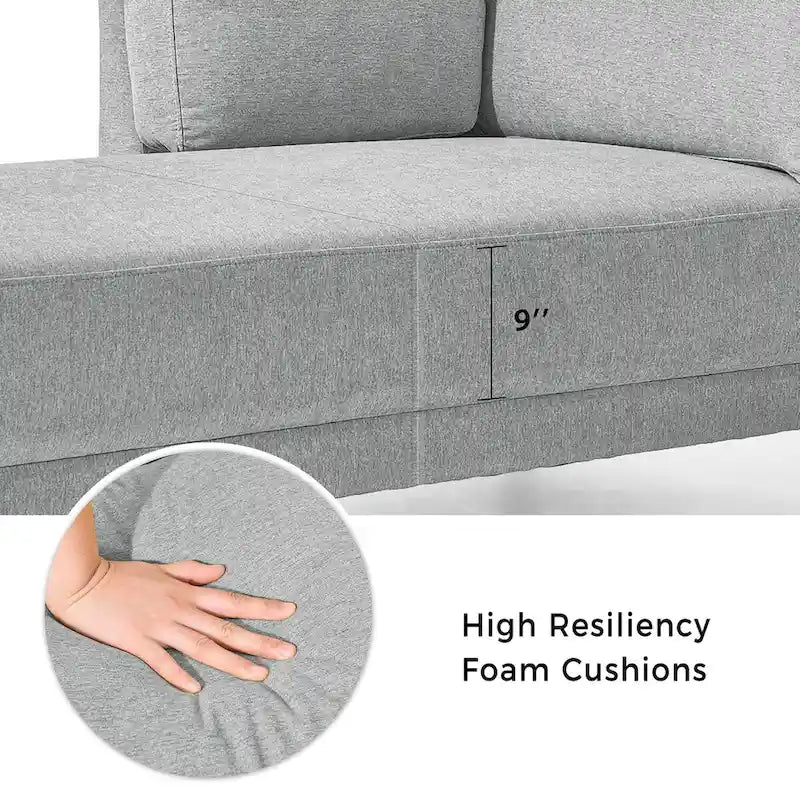Chaise longue imbottita con struttura in legno massello