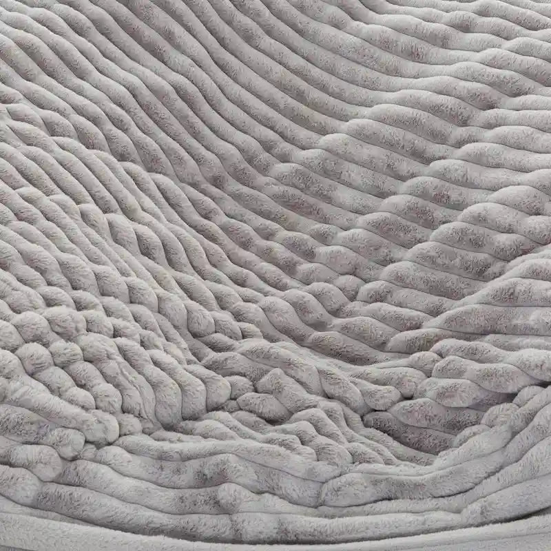 Sitzsack-Lounger aus Kunstfell mit 6 ft Länge