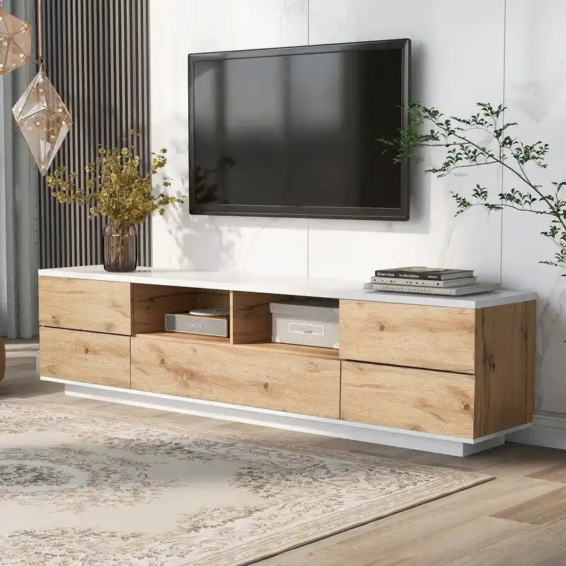 TV-Schrank mit Stauraum für Fernseher bis zu 80 Zoll