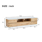 TV-Schrank mit Stauraum für Fernseher bis zu 80 Zoll