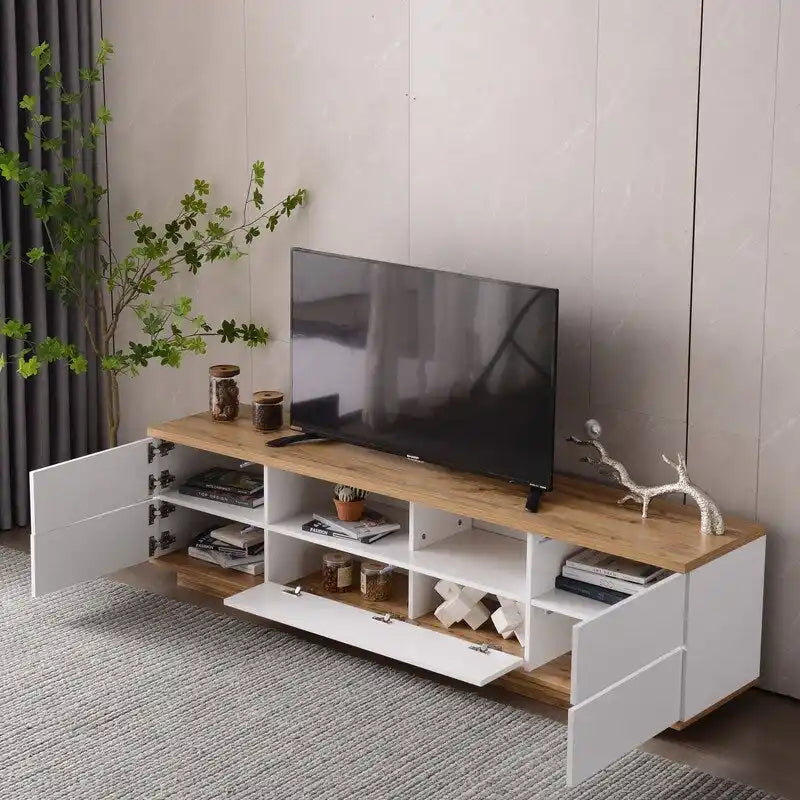 TV-Schrank mit Stauraum für Fernseher bis zu 80 Zoll